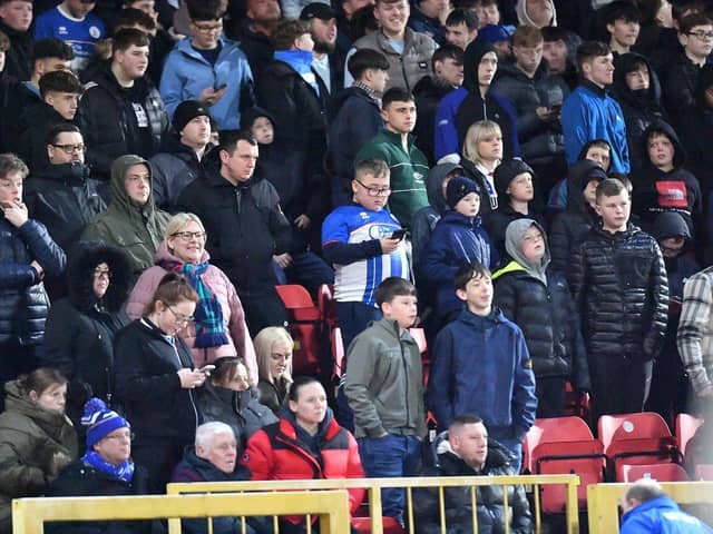An impressive 1,314 Poolies made the trip to watch their team at Gateshead, although there can't have been many in that number that were prepared for a 7-1 defeat.