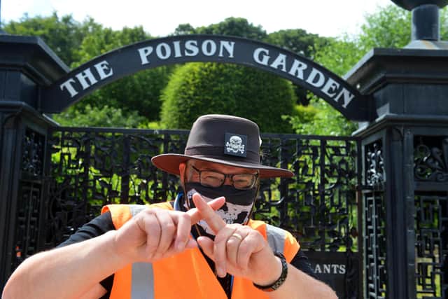 Out and about at Alnwick Gardens. The Poison Garden, Dean Smith