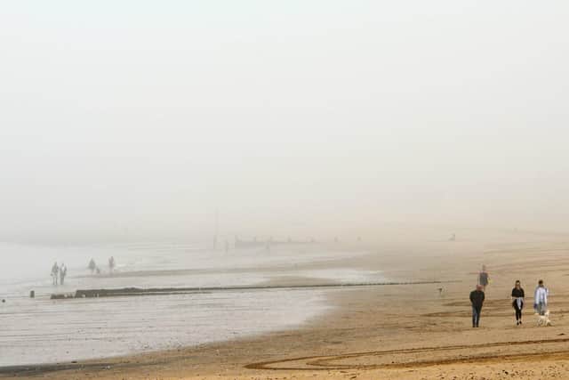 A weather warning for fog has been issued for parts of the North East.