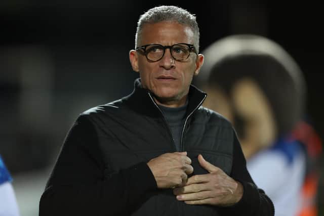 Hartlepool United boss Keith Curle is expecting players to move on in the January transfer window. (Credit: Mark Fletcher | MI News)