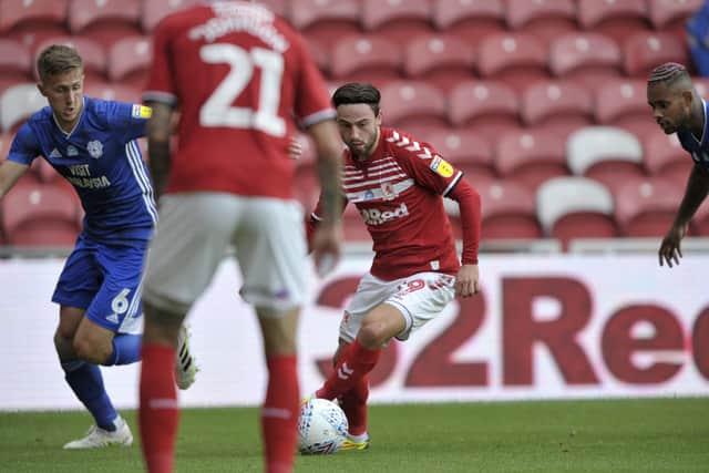 Patrick Roberts has made just four starts for Middlesbrough during the 2020/21 season.