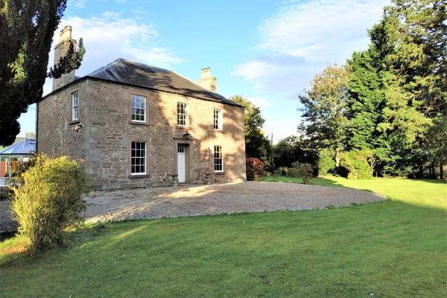 Superb B listed Georgian mansion house with lovely rural feel despite being only minutes from the centre of Perth. Offers over £750,000.
