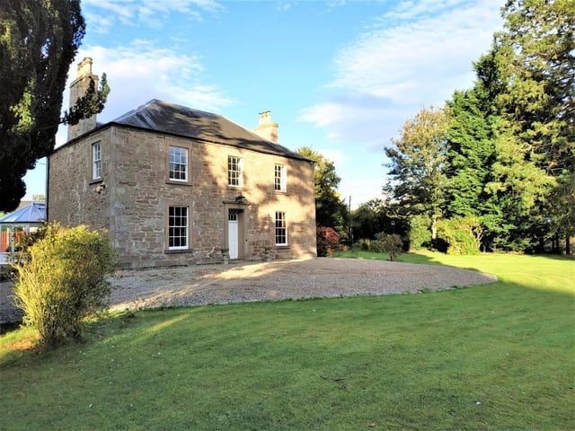 Superb B listed Georgian mansion house with lovely rural feel despite being only minutes from the centre of Perth. Offers over £750,000.