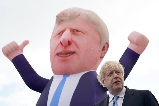 Former Prime Minister Boris Johnson paid a trip to Hartlepool after Hartlepool MP Jill Mortimer won the Hartlepool Parliamentary by-election in 2021.