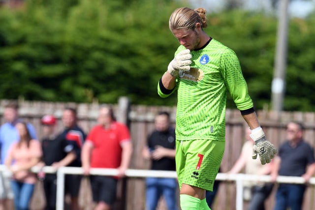 Conceded four goals but Pools would have been on the end of a much-bigger defeat without him. Made four excellent saves throughout the 90 minutes. Picture by FRANK REID