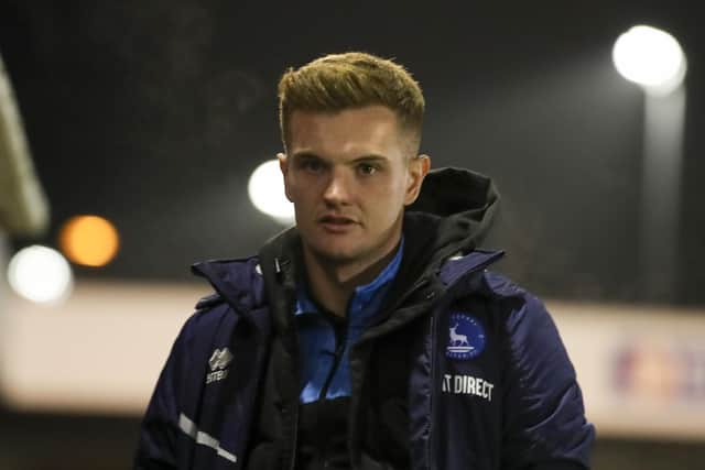 Mark Shelton completed a move away from Hartlepool United after joining Oldham Athletic. (Credit: Tom West | MI News)