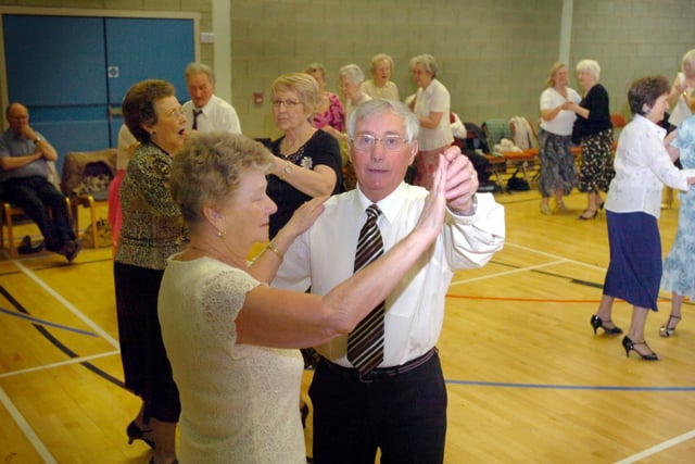 A 2008 reminder from the tea dance at the Headland Sports Centre. Why not dance along to International Dance Day which will be with us on April 29.