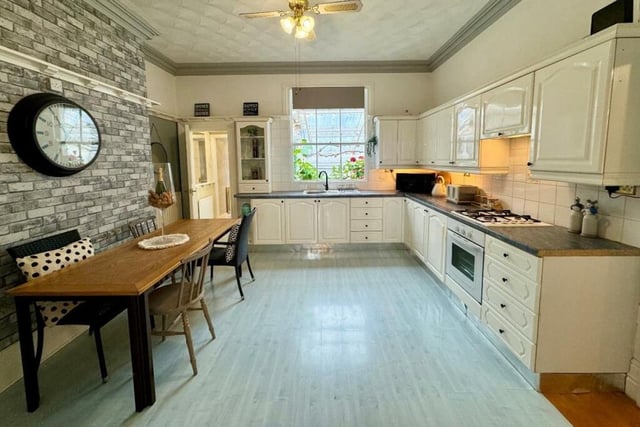 This home has a good-sized kitchen and diner, perfect for entertaining and home-cooked meals.