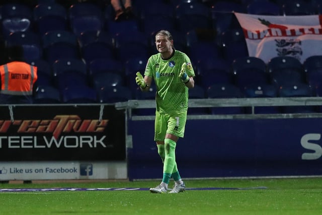 Could have commanded things better for the opener but made a couple of good saves to redeem himself including excellent stop from Lund. (Credit: Mark Fletcher | MI News)
