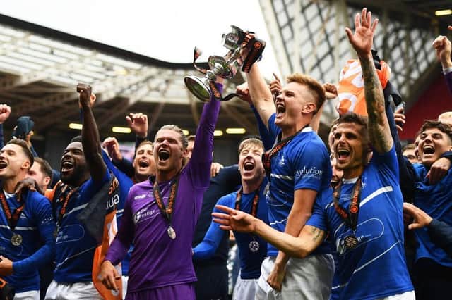 Hartlepool United know what it's like to earn promotion from the National League via the play-offs. (Photo by Harry Trump/Getty Images)