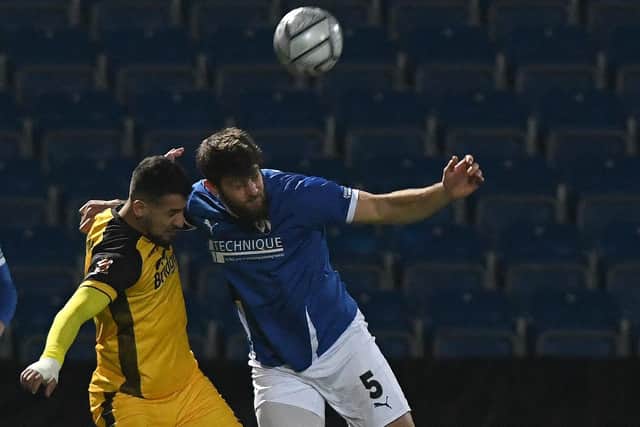 Spireites captain Will Evans is one of the players who is out of contract this summer.