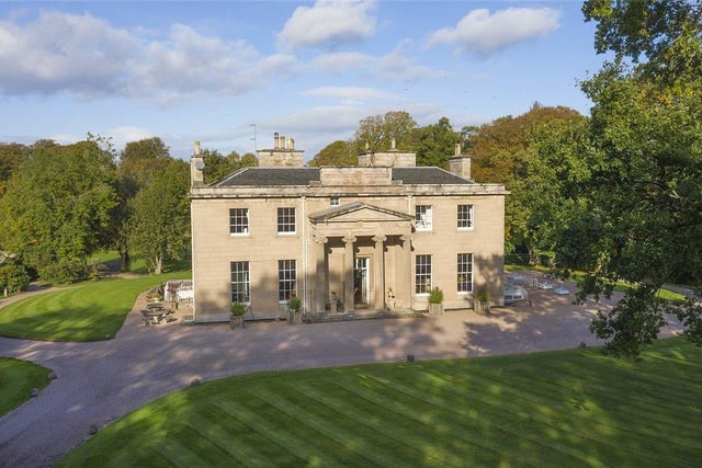 Once described as the most beautiful Regency House in Scotland, this elegant A-listed property is situated on the beautiful Moray Firth coast. Offers over £1,975,000.