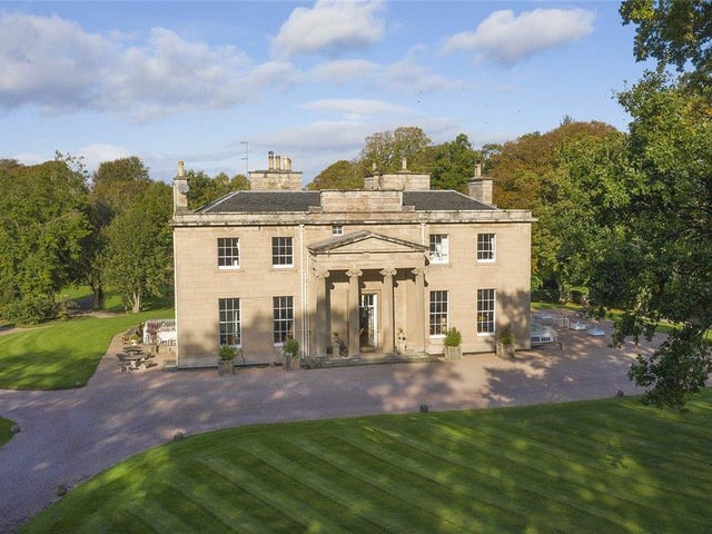 Once described as the most beautiful Regency House in Scotland, this elegant A-listed property is situated on the beautiful Moray Firth coast. Offers over £1,975,000.