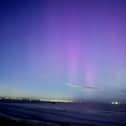 The Northern Lights as seen from the Headland in Hartlepool on November 5.