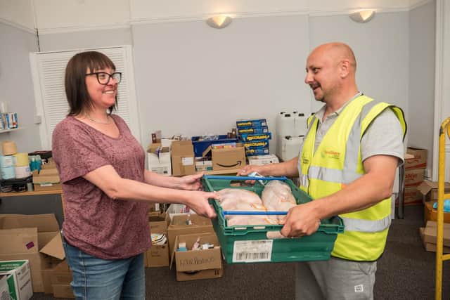 FareShare redistributes surplus food to a network of nearly 11,000 charities and charity groups, including 20 within Hartlepool.