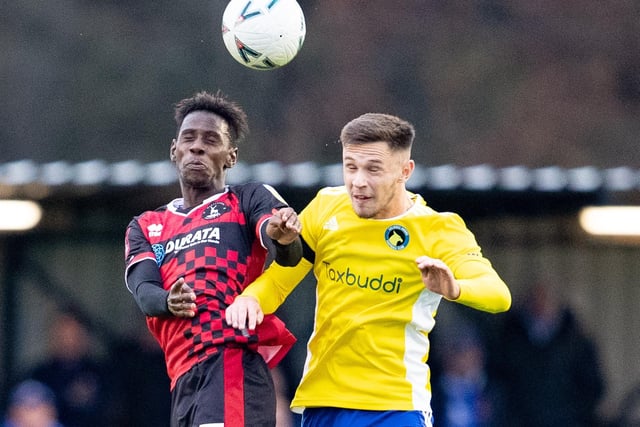 Was targeted quite a lot in the first half with most of Solihull joy coming down his side being in an unnatural position and inclined to advance forward. Improved more after the break but would like to be further up the field. Good corner to assist Hamilton. (Credit: Gustavo Pantano | MI News)