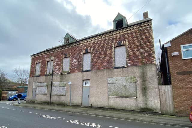 Plans have been unveiled to transform these Hartlepool flats into a new DIY bathroom and tile shop.