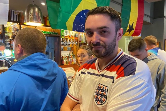 Lewis Withy was predicting an England win.