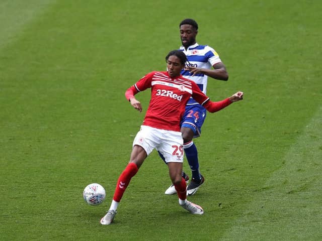 Djed Spence has made 20 Championship appearances for Middlesbrough this season.