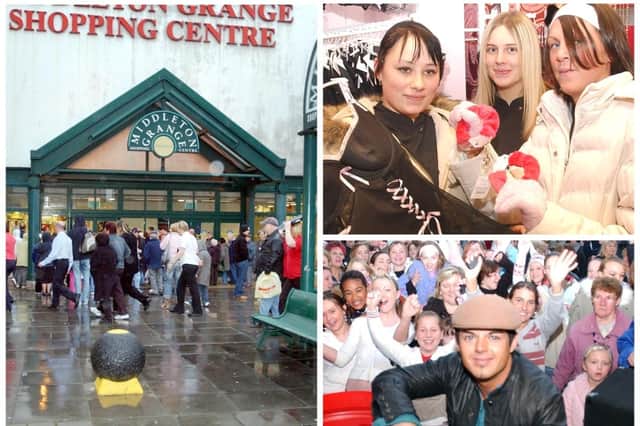 Some of the scenes from Middleton Grange shopping centre from the early 2000s.