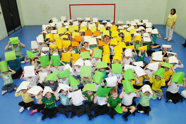 Pupils created their own daffodil in this event from 14 years ago.