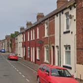 The incident took place in Hartlepool's Sheriff Street.