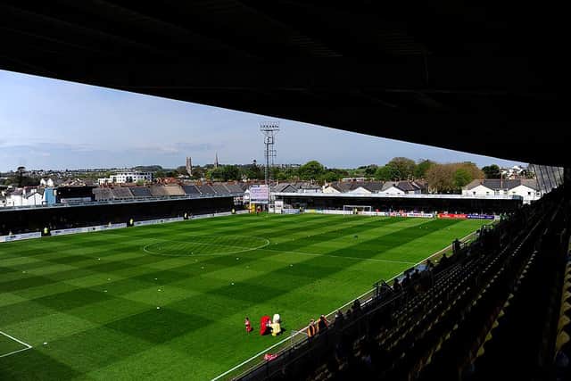 Torquay United's ground  (Photo by Dan Mullan/Getty Images)