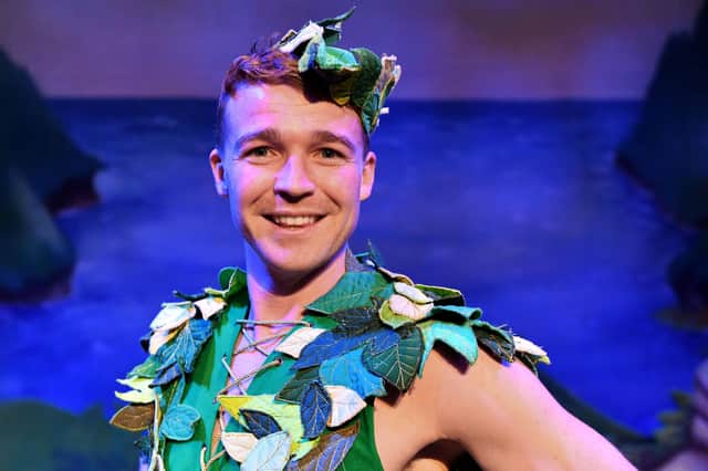 Ben-Ryan Davies who is back for another starring role in the Forum panto.
