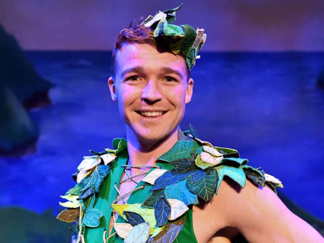 Ben-Ryan Davies who is back for another starring role in the Forum panto.