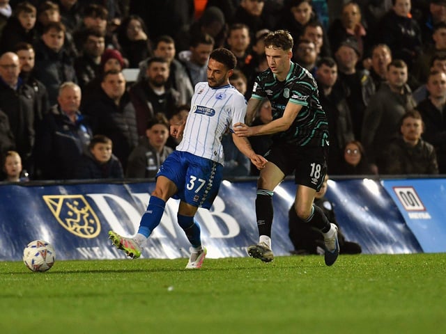 Absolutely outstanding. Scored one of the goals of the season, his third in two games, and gave full-back Jack Ellis the runaround all evening. Gave his all for his team with and without the ball.