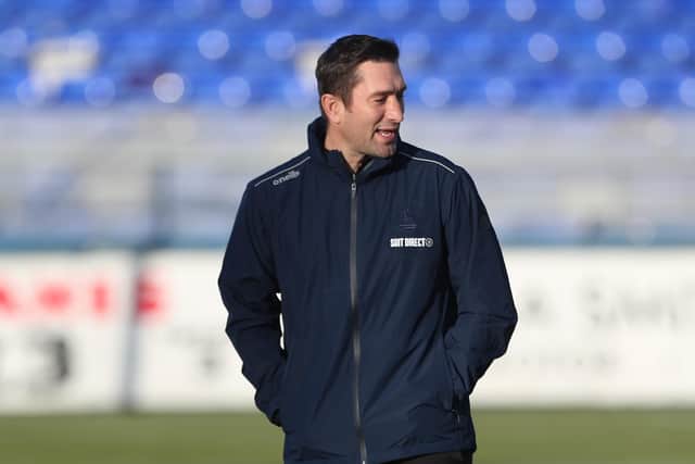 Graeme Lee remains confident Hartlepool United will turn their League Two form around after Stevenage draw. (Credit: Mark Fletcher | MI News)
