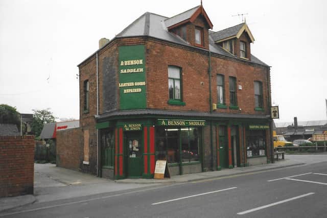 The original shop in Burn Road, Hartlepool.