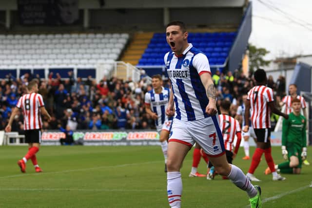 Jake Hastie has the potential to excite Hartlepool United supporters this season. Picture by Martin Swinney