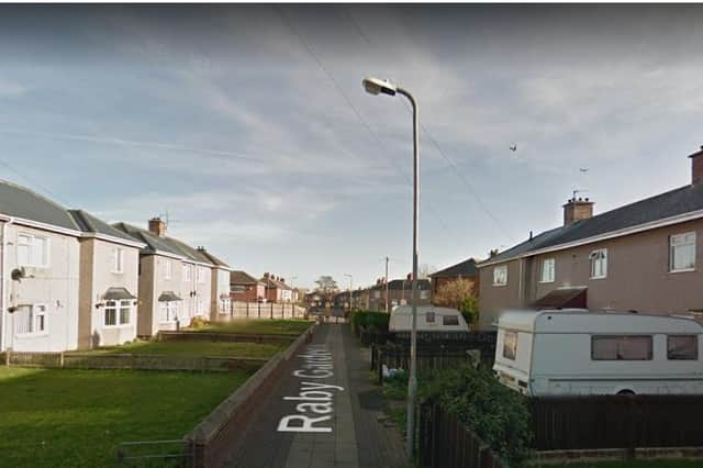 The alleged incident happened in Raby Gardens. /Photo: Google