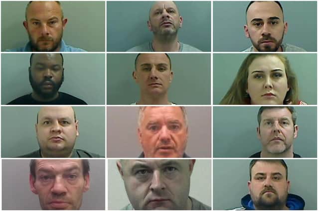 Just some of the criminals jailed so far this year who are either from Hartlepool or East Durham or who have committed offences against people from this area.