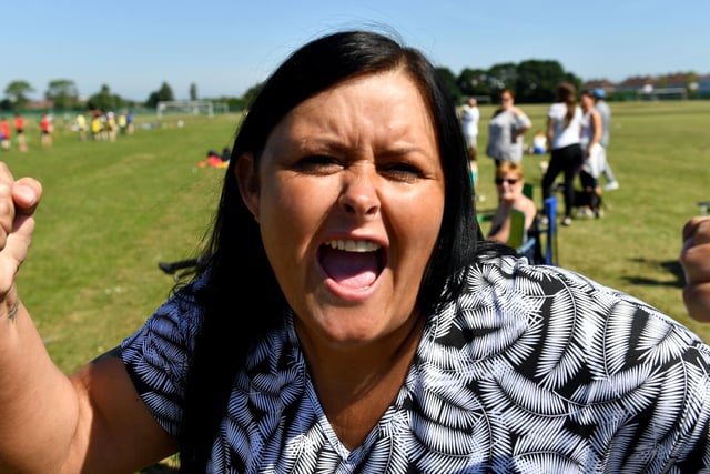Wendy Apedaile was cheering her son during the Sacred Hearts Primary school sports day 4 years ago.