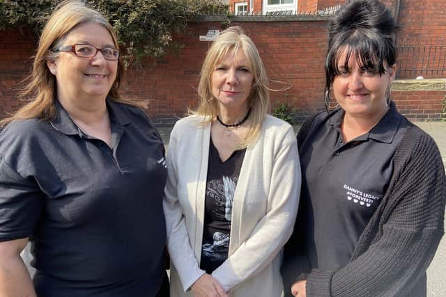 Dawn Thorpe, Beverley Kingsley and Kristina Thorpe have been raising money for charity and raising awareness for mental health.