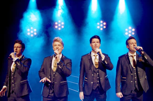 From left G4 comprising Lewis Raines, Jonathan Ansell, Mike Christie and Duncan Sandilands.