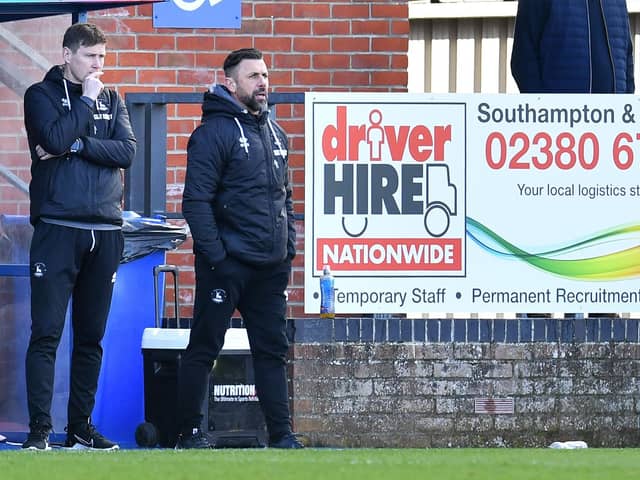 Given his fairly limited options, it's unlikely that the Pools boss will make too many changes for Tuesday night's trip to Gateshead, although Alex Lacey looks set to miss out.