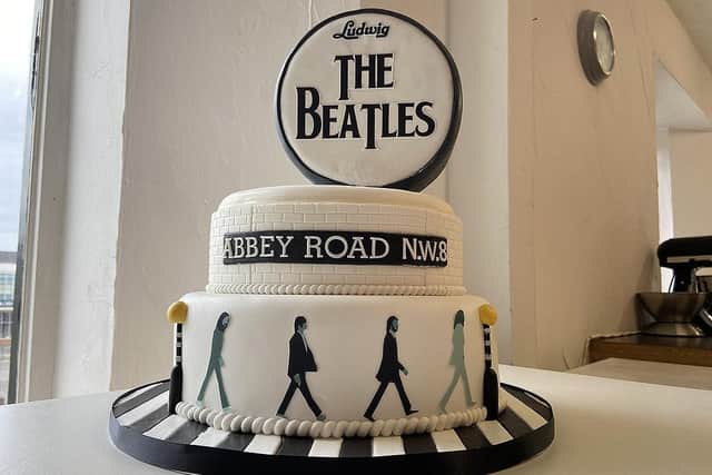 A Beatles cake. Picture by FRANK REID
