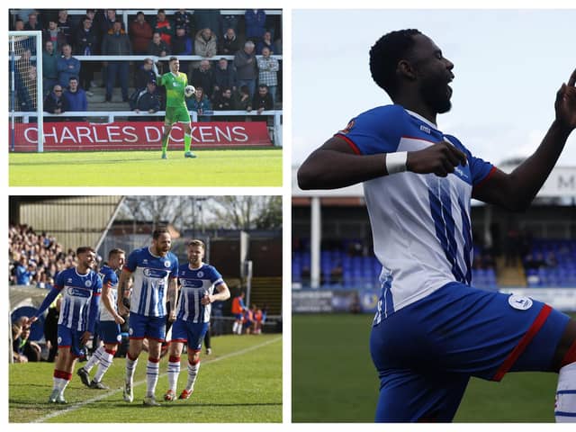 There were some impressive performances as Pools beat play-off chasing Aldershot 2-0 on Saturday