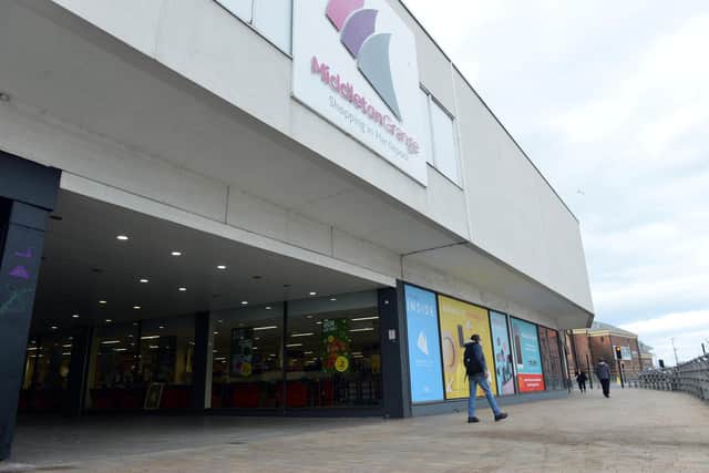The incident took place in Middleton Grange shopping centre.