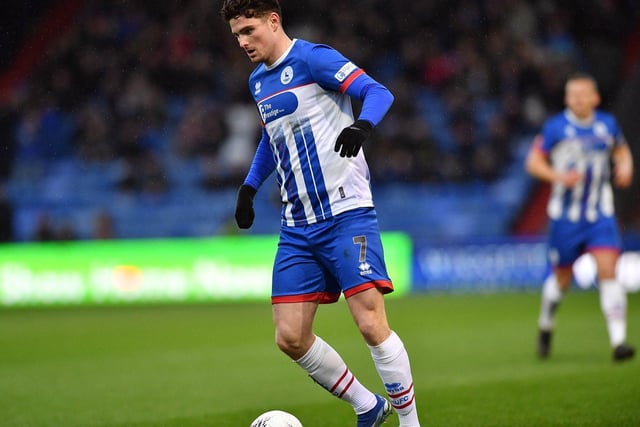 A big earner who, despite showing glimpses this season, never did enough for Pools to feel as though they were getting their money's worth. Has been on loan at Hamilton since January and, with his two year deal set to expire, will leave the North East permanently this summer.