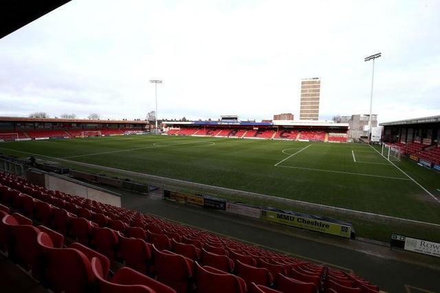 The Railwaymen suffered relegation from League One last season and are considered outsiders for an immediate return. (Photo by Lewis Storey/Getty Images)