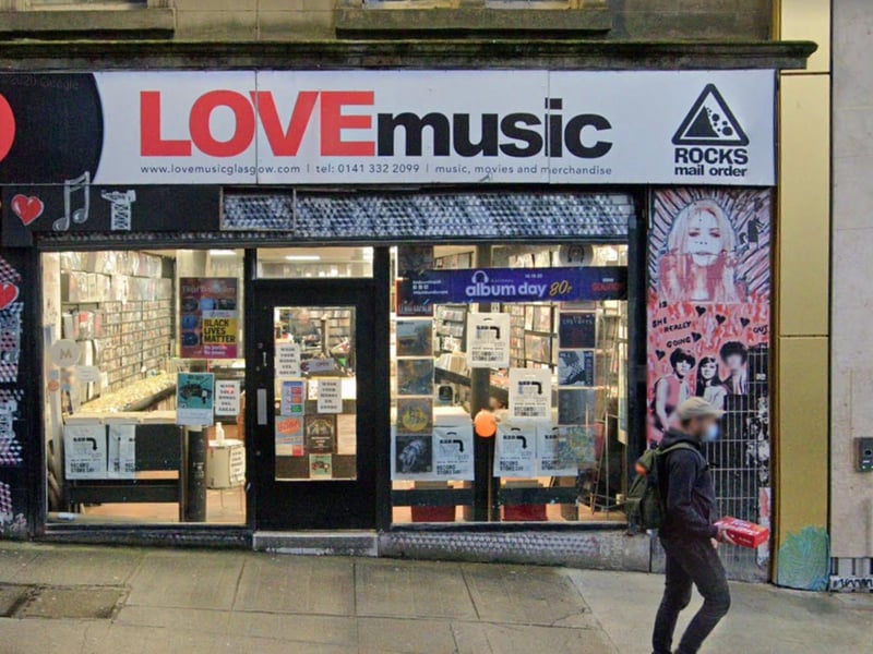 Love Music, handily located near Glasgow's Queen Street Station, is reopening on Monday. April 26.