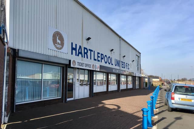 Hartlepool United take on Ebbsfleet at Victoria Park on Saturday, March 7.