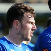 Kieran Wallace makes his first start for Hartlepool United against Chesterfield. Picture by FRANK REID