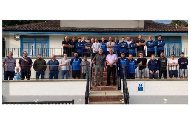 Danny Shurmer's fellow Hartlepool Cricket Club members gathered at the cricket club last night to toast him, along with proud Dad Bill who was invited in honour of his son. A second gathering is arranged for tonight (Friday) for those who were unable to make it