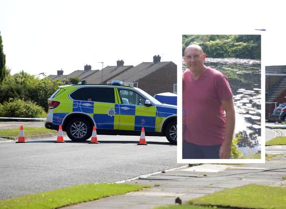 Michael Waistell (inset) has been named as the victim in a hit and run on Hartlepool on Friday July 31