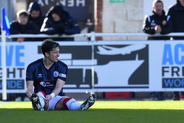 Alex Lacey was making just his second start since October, again lining up in the unfamiliar role of right-back, but was forced off around the hour mark with a hamstring strain that could rule him out for the remainder of the season.